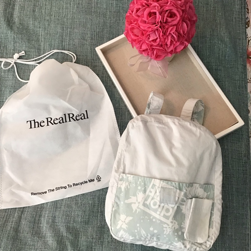 DIOR SURF White and Light Blue mini Backpack.Great Condition